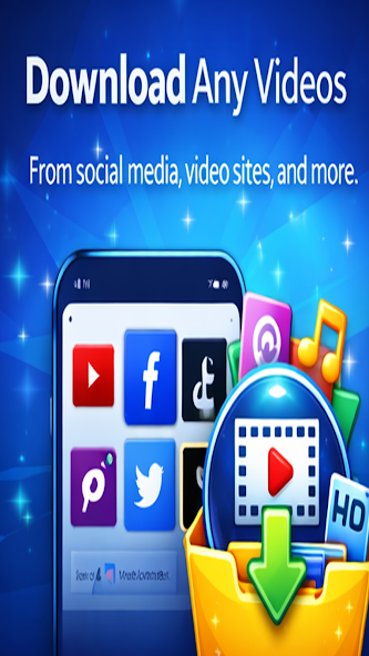 Video Downloader-All Player offline playback screen